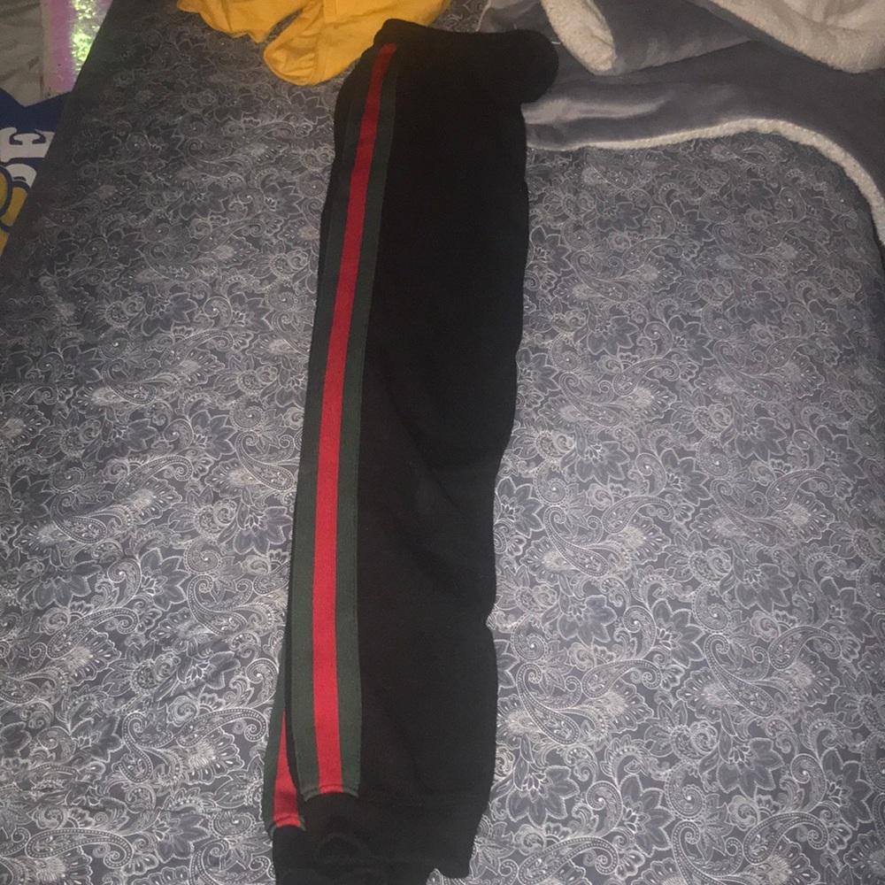 Gucci style sweatpants